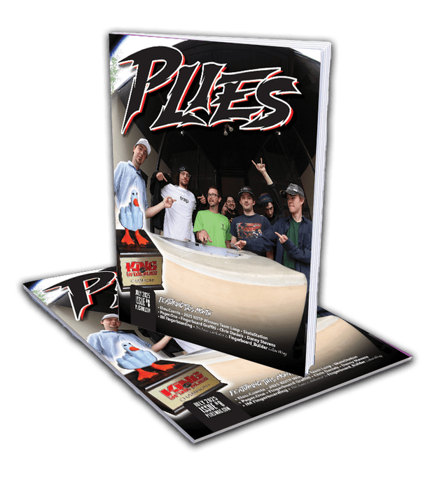 Teak Tuning Pro Fingerboards Plies Magazine Issue #8 by USAFBL - Limited Edition Physical Print Copy of Plies Magazine Issue #8