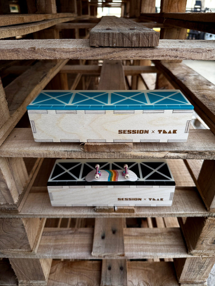 Session Fingerboards Wooden Fingerboard Ramp - "Grind Box"