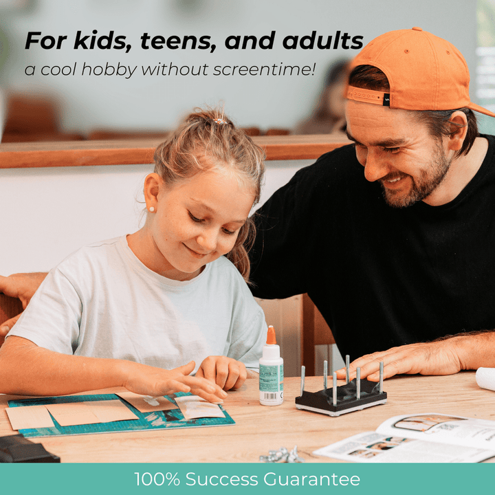 Teak Tuning Pro Fingerboards Fingerboard Construction Kit For Beginners - Includes Fingerboard Mold, Shaper, Veneer, and More