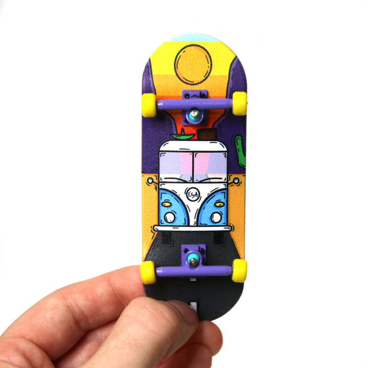 Teak Tuning Heat Transfer Graphic 34mm Gen2 Fingerboard Complete - "@esofiaa - Entry#104" Edition