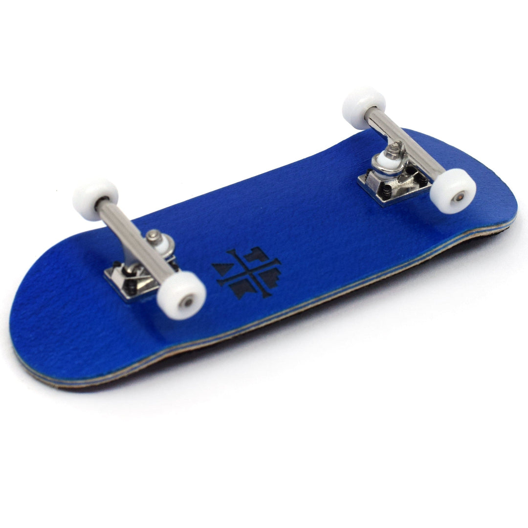 Teak Tuning 32mm Prolific Gen2 Fingerboard Complete - "Blue Blizzard" Colorway - Gen2 Prodigy Trucks + Pro Duro Bubble Bushings