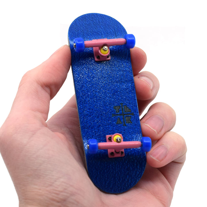 Teak Tuning 32mm Prolific Gen2 Fingerboard Complete - "Bubble Gum" Colorway - Gen2 Prodigy Trucks + Pro Duro Bubble Bushings