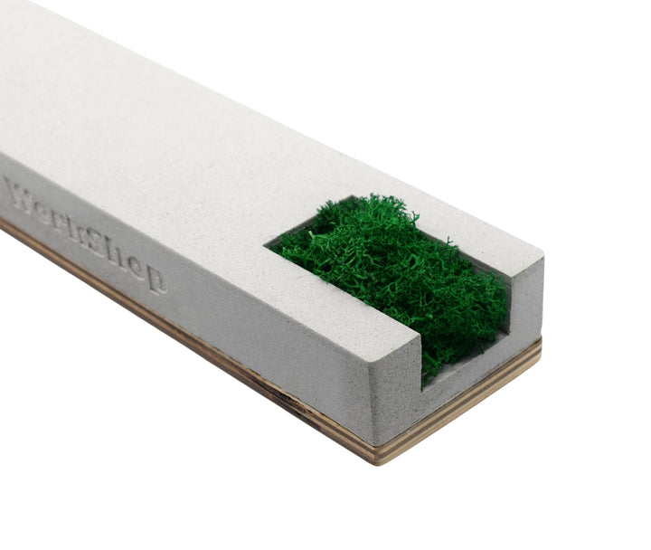 Teak Tuning *PRE-SALE* Teak Tuning Wooden Fingerboard " Wood & Crete Bench", 16.5 Inches - Collab with WoodOn