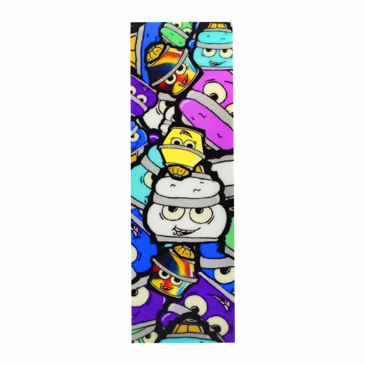 Teak Tuning "Bubble Bushing Collage" Deck Graphic Wrap - 35mm x 110mm