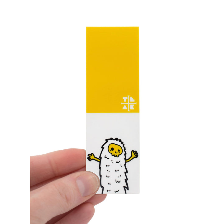 Teak Tuning "Yeti" Deck Graphic Wrap (Transparent Background) - 35mm x 110mm