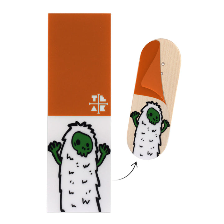 Teak Tuning "Spooky Yeti" Deck Graphic Wrap (Transparent Background) - 35mm x 110mm