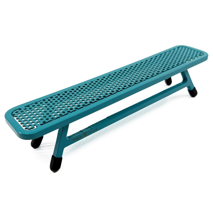 Teak Tuning Pro Fingerboards Teak x GrindRight School Yard Fingerboard Bench - 10 Inches - Limited Edition Teak Teal Colorway