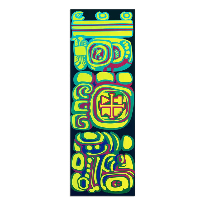 Teak Tuning "Xbalanque" Artist Collaboration Deck Graphic Wrap - 35mm x 110mm