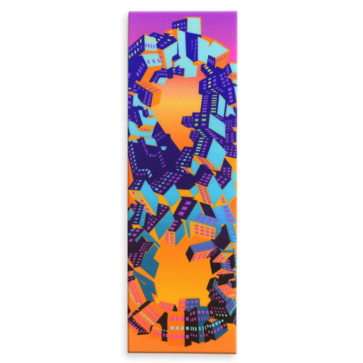 Teak Tuning "Infinite City" Artist Collaboration Deck Graphic Wrap - 35mm x 110mm