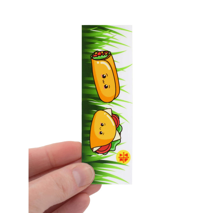 Teak Tuning "Happy Tacos" Deck Graphic Wrap - 35mm x 110mm