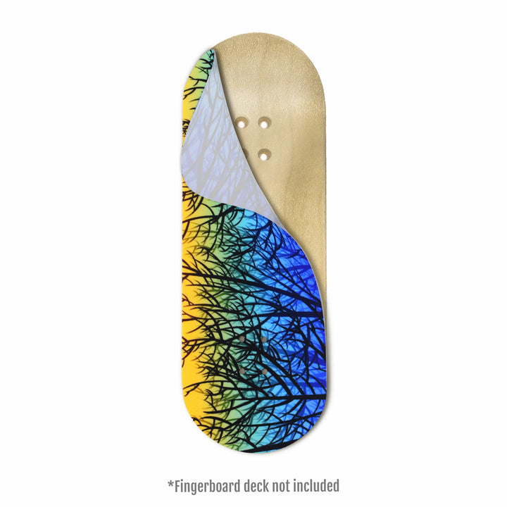 Teak Tuning "Silhouette Trees" Artist Collaboration Deck Graphic Wrap - 35mm x 110mm