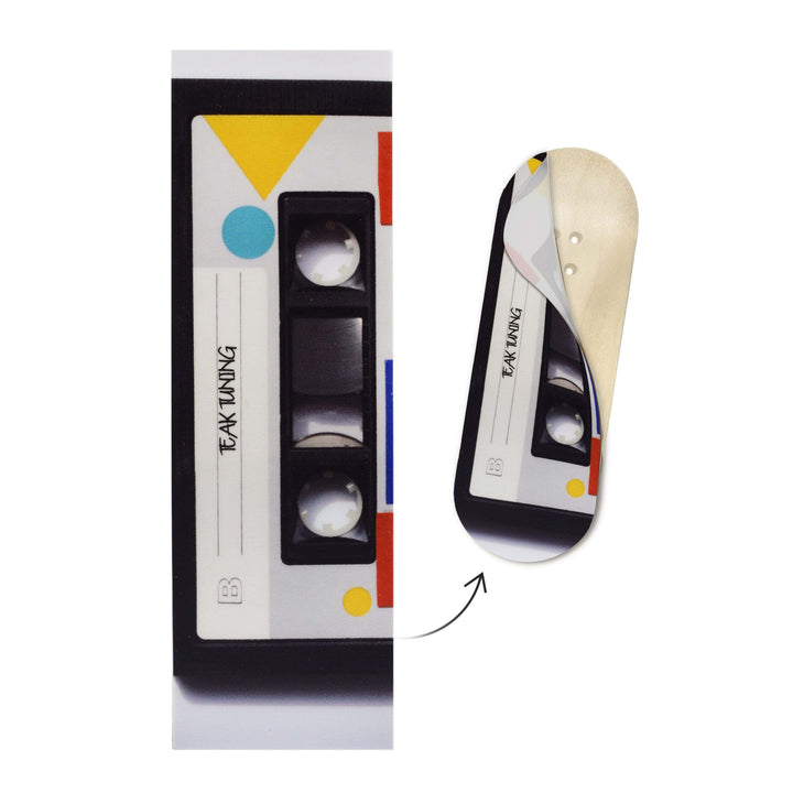 Teak Tuning "Cassette Tape" Deck Graphic Wrap - 35mm x 110mm