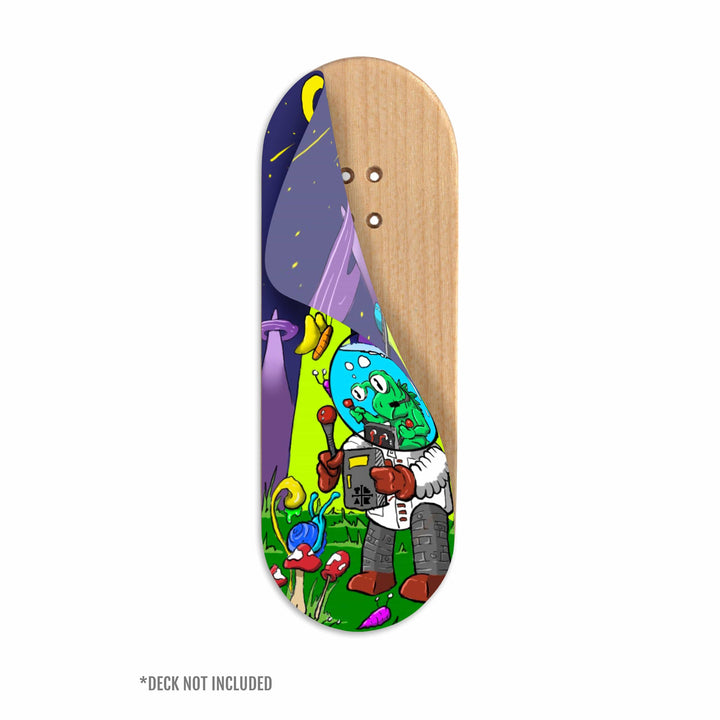 Teak Tuning "Alien Research" Deck Graphic Wrap - 35mm x 110mm