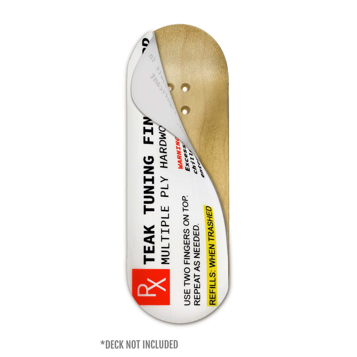 Teak Tuning "Teak Prescription" Deck Graphic Wrap - 35mm x 110mm