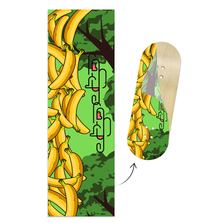 Teak Tuning "Goin' Bananas" Giveaway Winner & Teak Customer Collaboration Deck Graphic Wrap - Designed by Kenneth - 35mm x 110mm