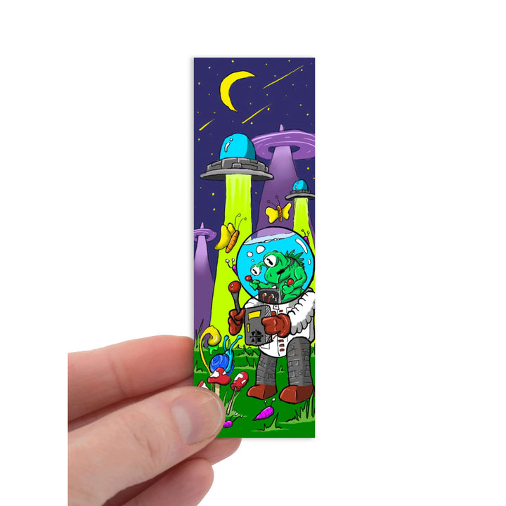 Teak Tuning "Alien Research" Deck Graphic Wrap - 35mm x 110mm