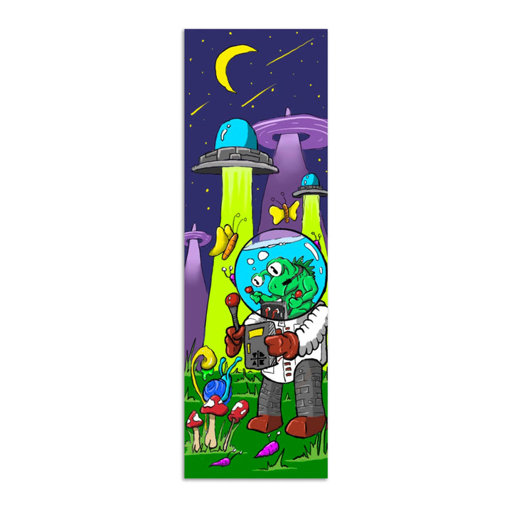 Teak Tuning "Alien Research" Deck Graphic Wrap - 35mm x 110mm