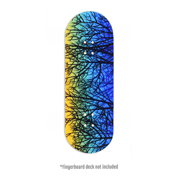 Teak Tuning "Silhouette Trees" Artist Collaboration Deck Graphic Wrap - 35mm x 110mm