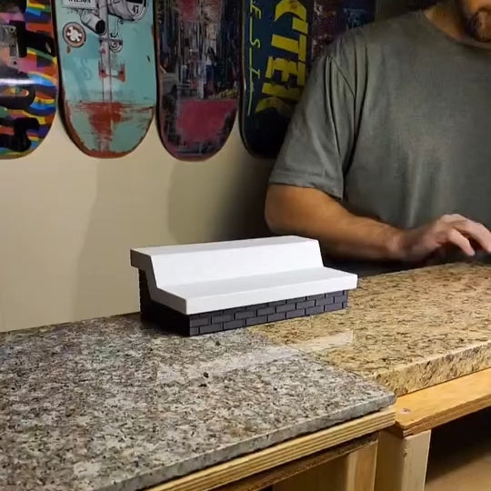 Chris Muscarello Signature Fingerboard Ramp - 8.5 Inches - Carbon Copy Ramps