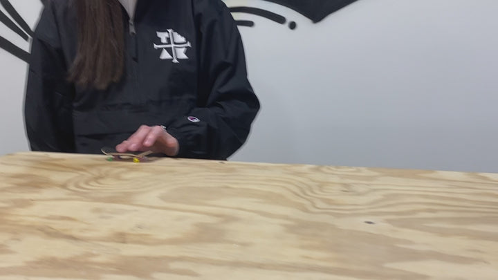 32mm Prolific Gen2 Fingerboard Complete - "Bubble Bushing Collage" Graphic - Gen2 Prodigy Trucks + Pro Duro Bubble Bushings