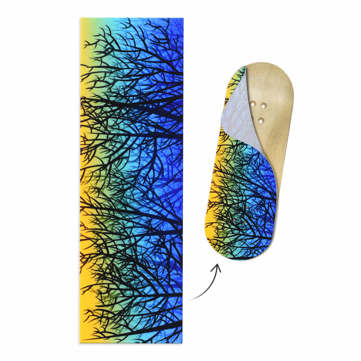 Teak Tuning "Silhouette Trees" Artist Collaboration Deck Graphic Wrap - 35mm x 110mm