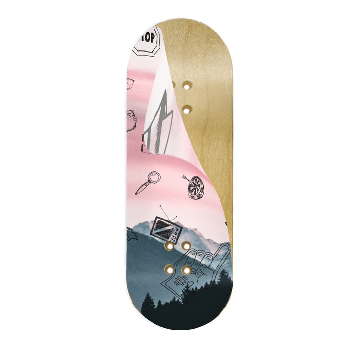 Teak Tuning "Elliott Vair" Teak Team Rider Collaboration Deck Graphic Wrap - 35mm x 110mm