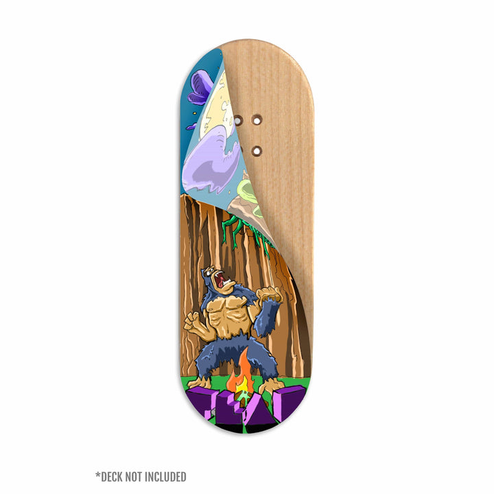 Teak Tuning "Angry Ape" Deck Graphic Wrap - 35mm x 106mm