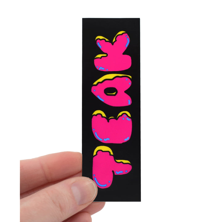 Teak Tuning "Donut Teak Logo" Deck Graphic Wrap - 35mm x 110mm