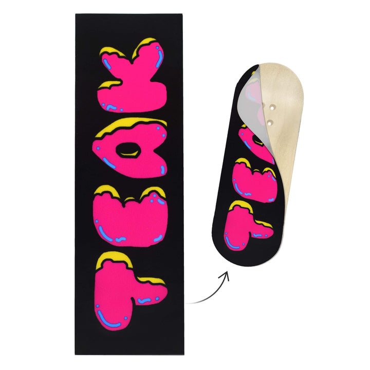 Teak Tuning "Donut Teak Logo" Deck Graphic Wrap - 35mm x 110mm