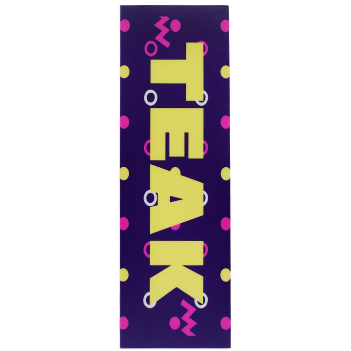 Teak Tuning "Confetti Teak Logo" Deck Graphic Wrap - 35mm x 110mm