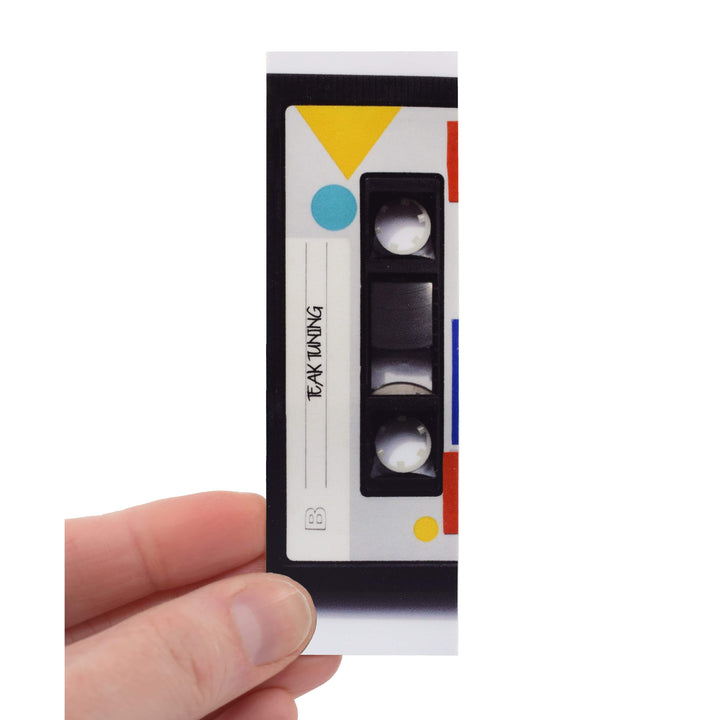 Teak Tuning "Cassette Tape" Deck Graphic Wrap - 35mm x 110mm