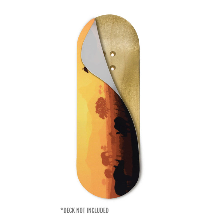 Teak Tuning "Savannah Sunset" Deck Graphic Wrap - 35mm x 110mm