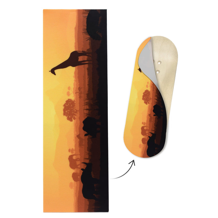 Teak Tuning "Savannah Sunset" Deck Graphic Wrap - 35mm x 110mm