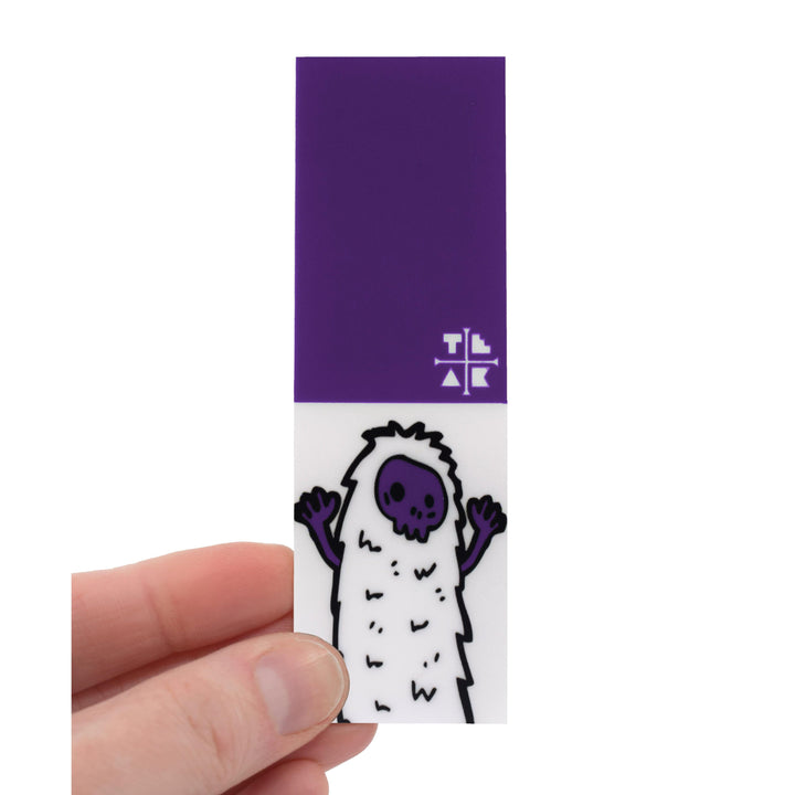 Teak Tuning "Purple Yeti" Deck Graphic Wrap (Transparent Background) - 35mm x 110mm