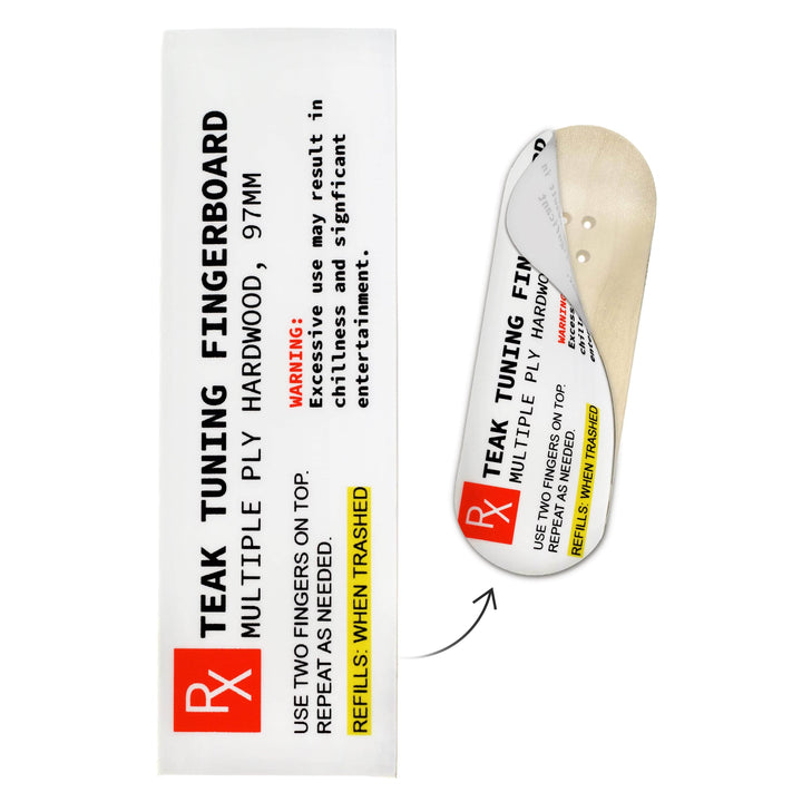 Teak Tuning "Teak Prescription" Deck Graphic Wrap - 35mm x 110mm