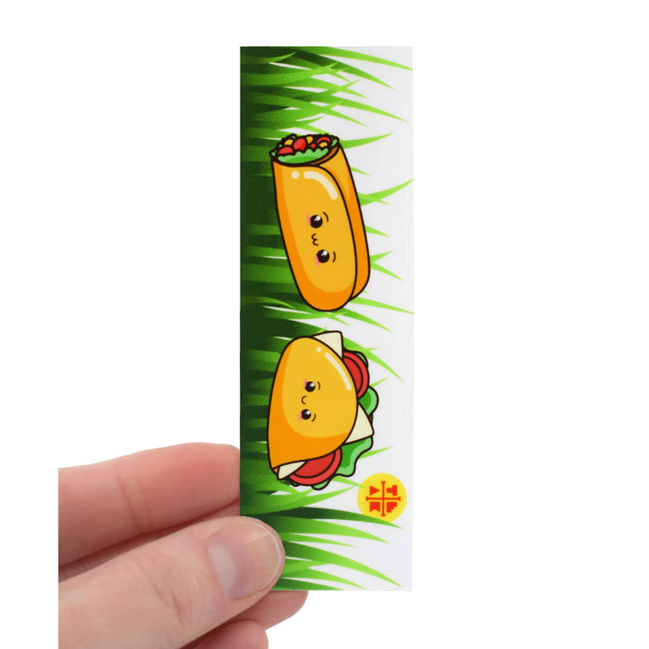 Teak Tuning "Happy Tacos" Deck Graphic Wrap - 35mm x 110mm