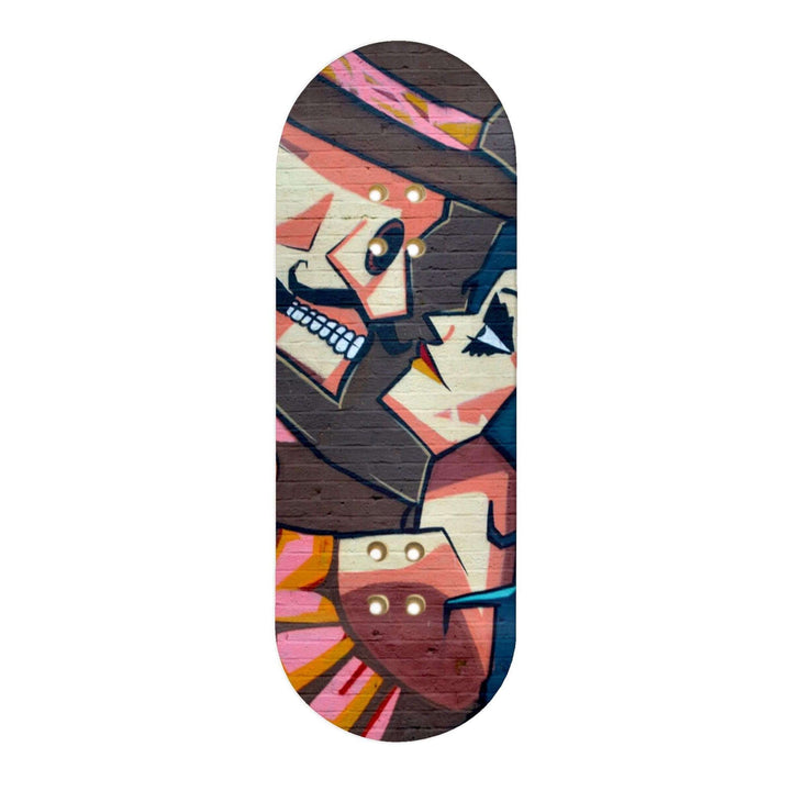 Teak Tuning "Skeleton Love" Deck Graphic Wrap - 35mm x 110mm