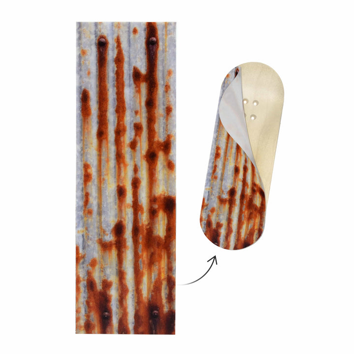 Teak Tuning "Rusty Metal" Deck Graphic Wrap - 35mm x 110mm