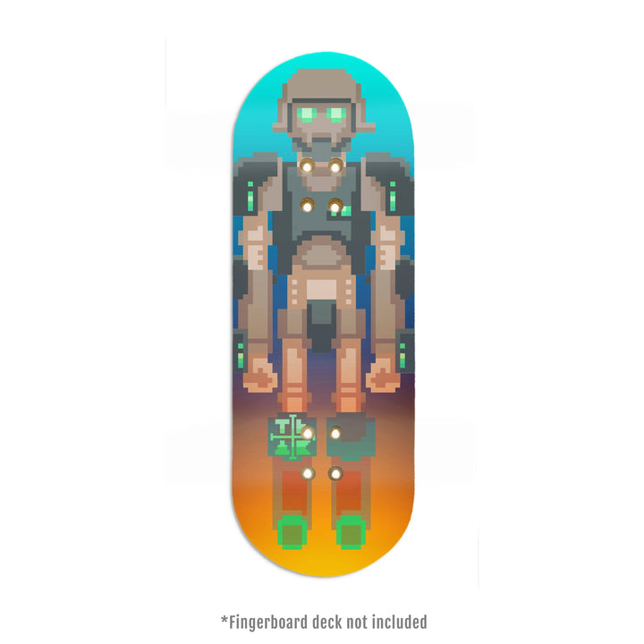 Teak Tuning "Teaktron" Artist Collaboration Deck Graphic Wrap - 35mm x 110mm