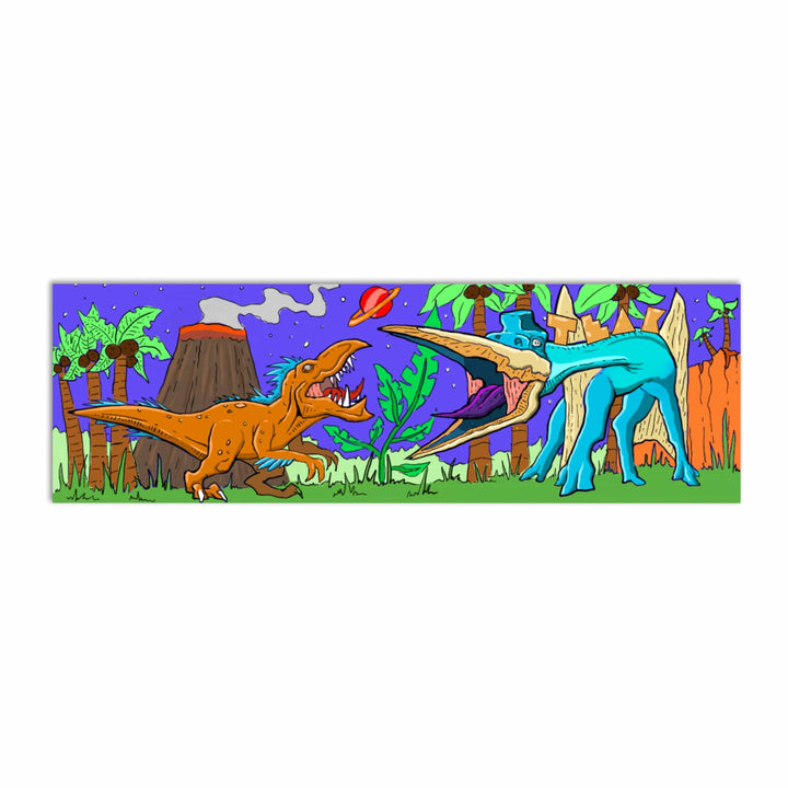 Teak Tuning "Chilla'Saurus" Deck Graphic Wrap - 35mm x 110mm