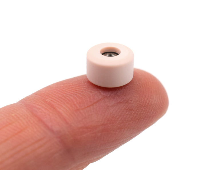 Teak Tuning Apex 71D Urethane Fingerboard Wheels, New Street Shape, Ultra Spin Bearings - Coyote Tan Colorway - Set of 4