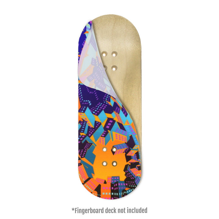 Teak Tuning "Infinite City" Artist Collaboration Deck Graphic Wrap - 35mm x 110mm