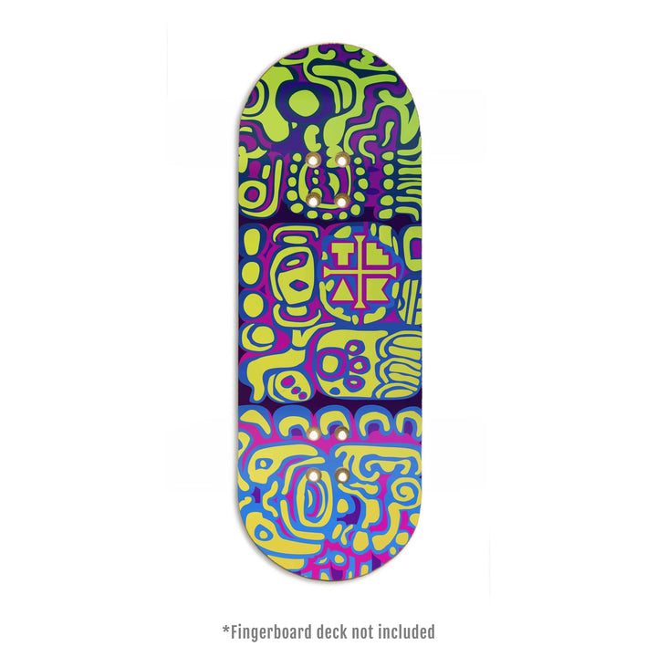 Teak Tuning "Pakal the Great" Artist Collaboration Deck Graphic Wrap - 35mm x 110mm