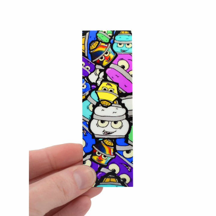 Teak Tuning "Bubble Bushing Collage" Deck Graphic Wrap - 35mm x 110mm