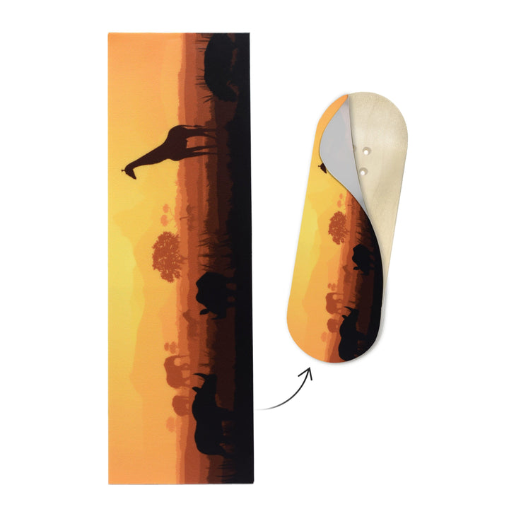 Teak Tuning "Savannah Sunset" Deck Graphic Wrap - 35mm x 110mm