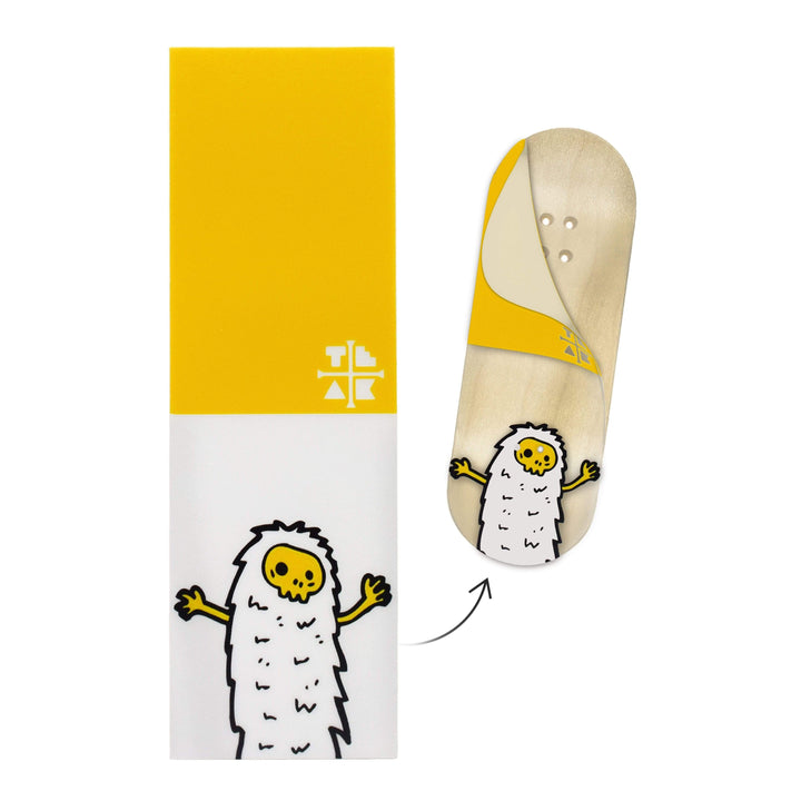 Teak Tuning "Yeti" Deck Graphic Wrap (Transparent Background) - 35mm x 110mm