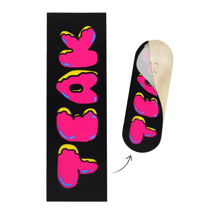 Teak Tuning "Donut Teak Logo" Deck Graphic Wrap - 35mm x 110mm