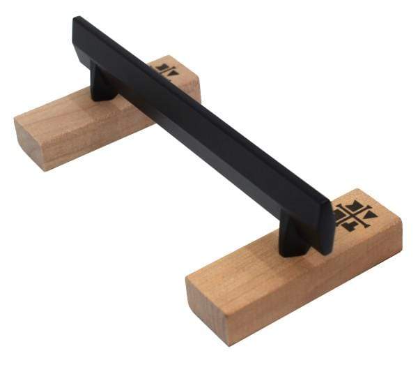 Teak Tuning Straight Rail - Black Guardrail Edition with Reflective Tape