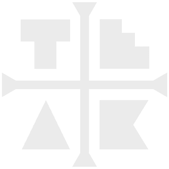 Teak Tuning Extra Large Teak Logo Sticker for Parks/Walls/Windows (11" Large) White