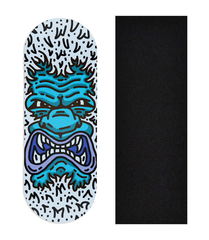 Teak Tuning Heat Transfer Graphic Wooden Fingerboard Deck, @sausage.ramps - Entry#96 34mm Deck